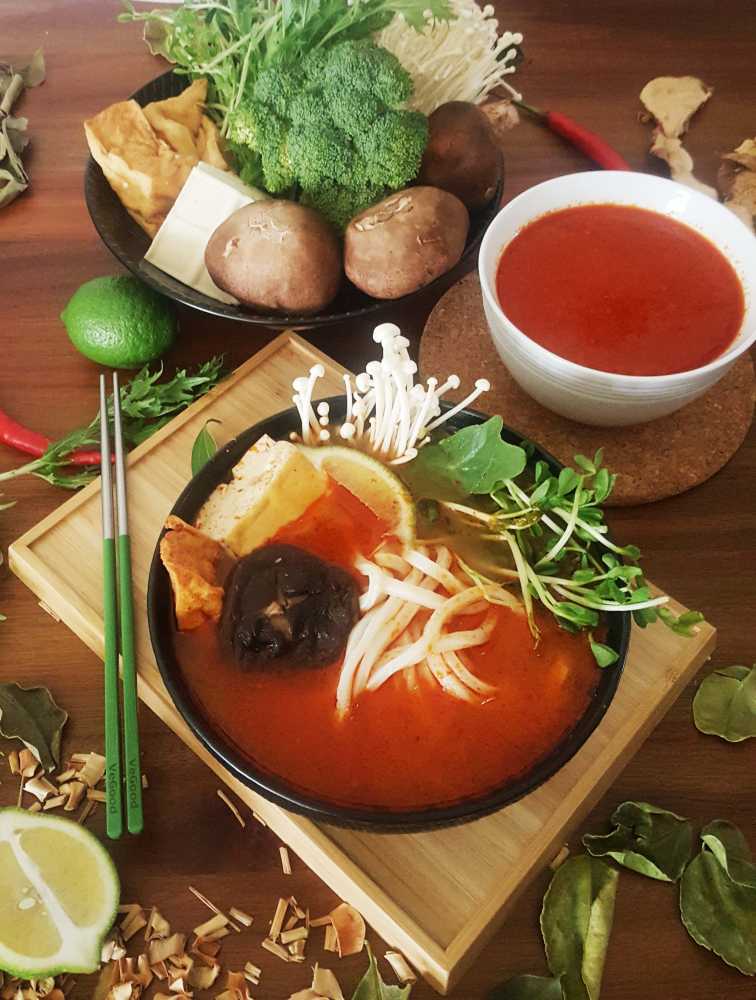 泰式冬央貢酸辣湯/ 奶素可食